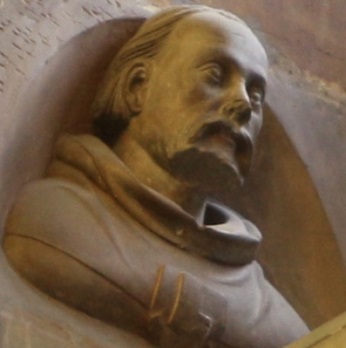 Self-Portrait ca. 1375 (Peter Parler) ca. 1375, St Vitus Cathedral, Praha